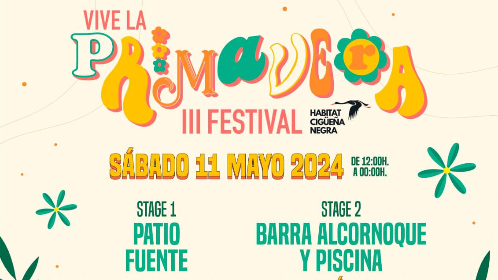 III Festival Hábitat Cigüeña Negra ¡Vive la primavera!